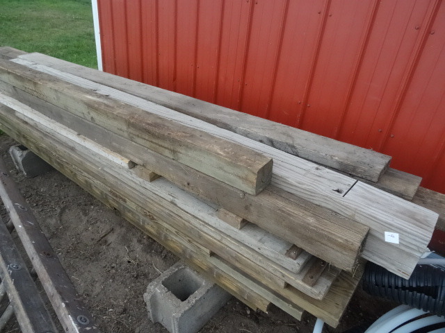 lot 9 image: Treated Lumber