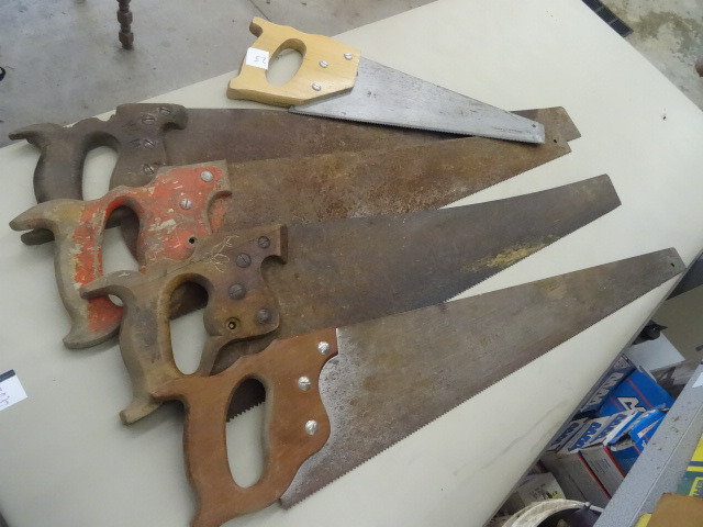 lot 25 image: Hand Saws