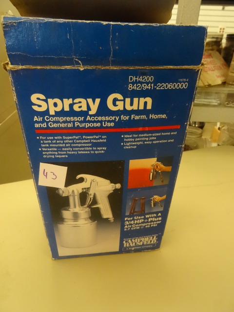 lot 43 image: Air Spray Gun