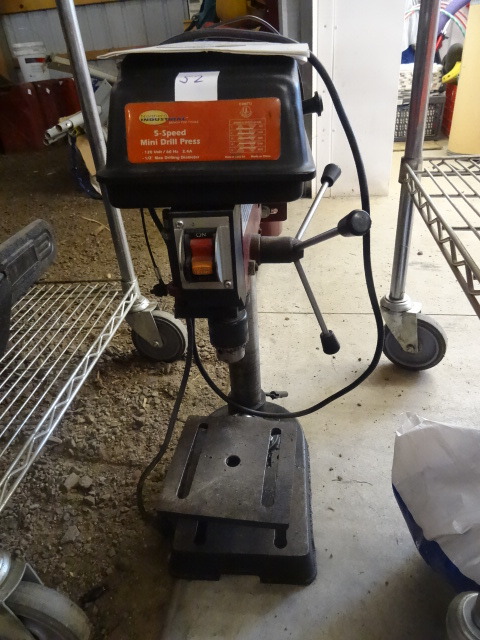 lot 52 image: Mini Drill Press