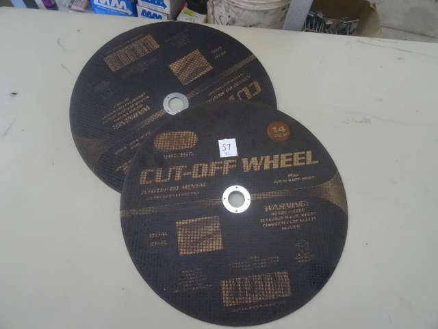 lot 57 image: Cut Off Wheels