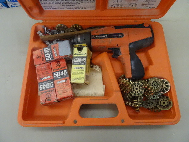 lot 62 image: Powder Actuated Nailer