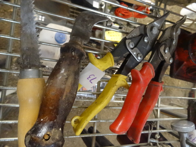 lot 73 image: Sheet Metal Cutters