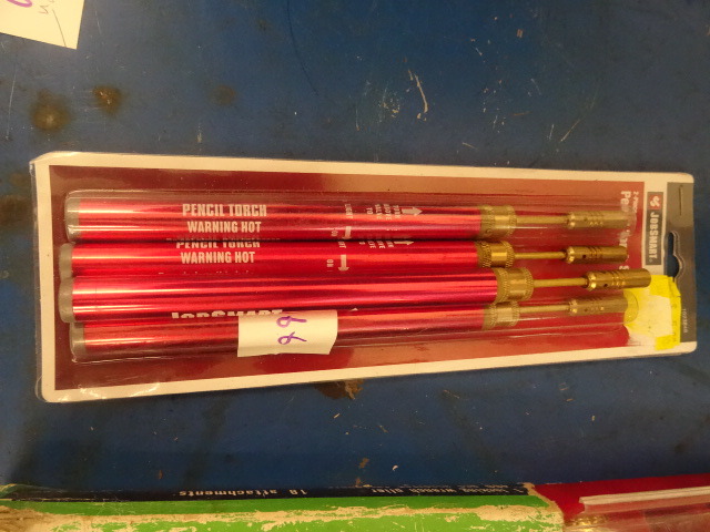 lot 166 image: Pencil Torches