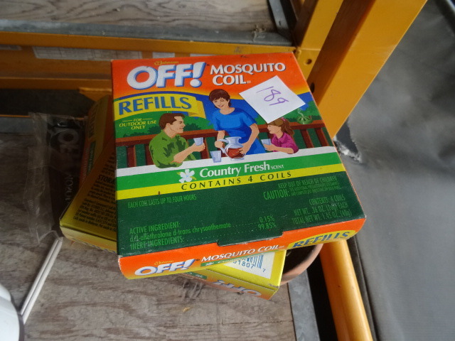 lot 189 image: Mosquito Coil Refills