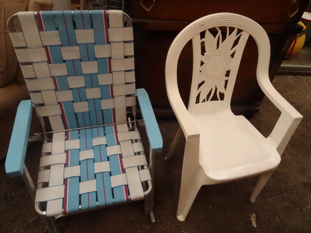 lot 314 image: Patio Chair