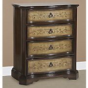 STUNNING BRAND NEW OVERSTOCK HIGH END BOMMBAY CHEST OF DRAWERS-HAND PAINTED