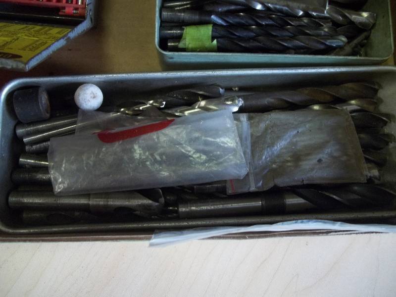 lot 18 image: Drill Bits & Sharpener