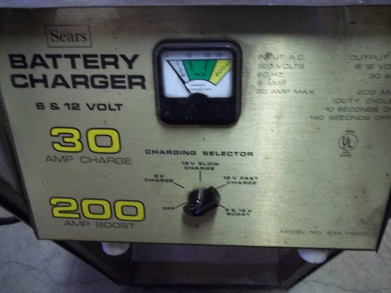 lot 213 image: Battery Charger with Cart