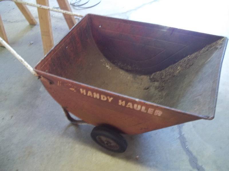 lot 402 image: Vintage Wheel Barrel