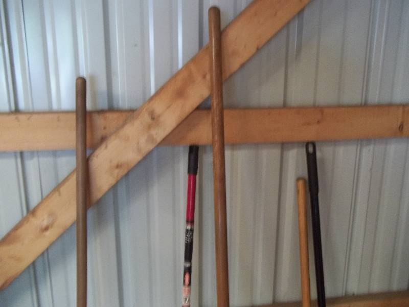 lot 585 image: Assorted Brooms