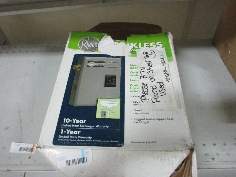Tankless water heater
