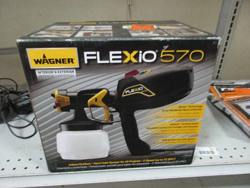 Flexio 570 paint gun