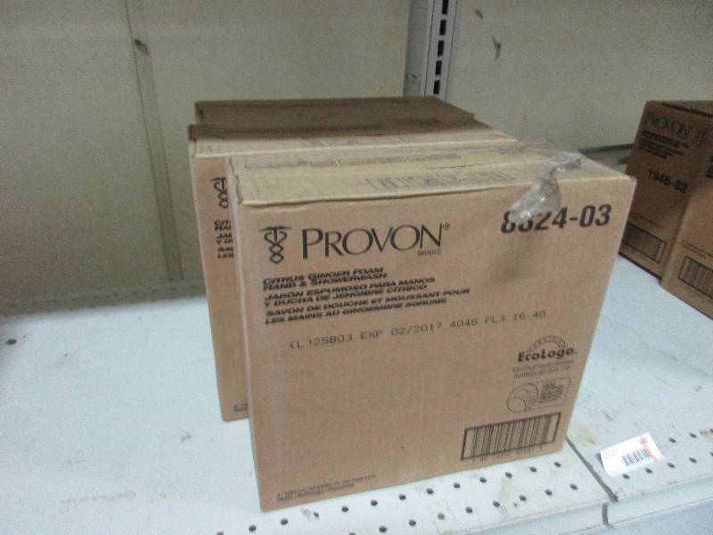 3 boxes of Provon showerhand wash
