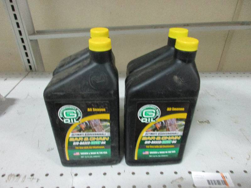 4 qts of bar oil