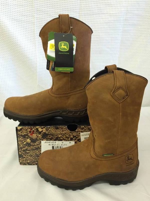 lot 6 image: John Deere Mens Waterproof Wellington Boot 8M