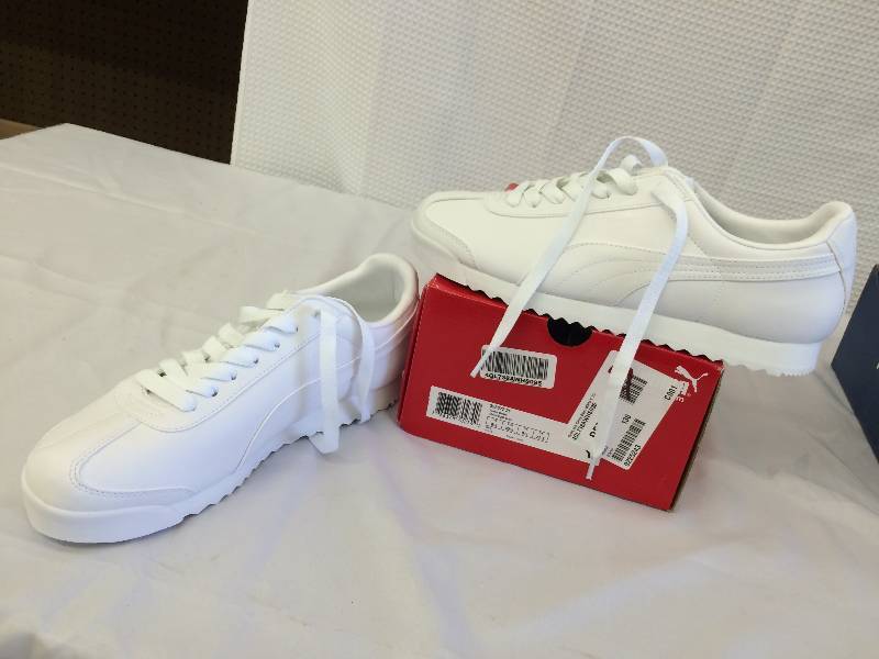 lot 21 image: Puma Mens Roma Basic Sport Shoe size 9.5