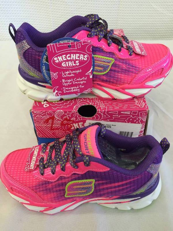 lot 25 image: Skechers Girls Speed Upz Jogger Sneaker size 12.5