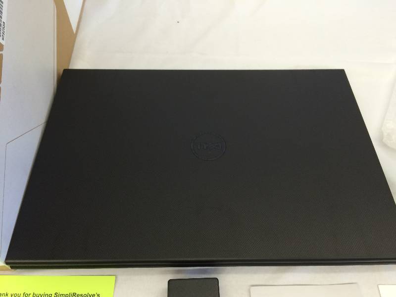lot 135 image: Dell i3541-2000BLK Inspiron 15 3000 15.6 Touchscreen LED (TrueLife) Notebook - AMD A-Series A4-6210 1.80 GHz - 4 GB RAM - 500 GB HDD - DVD-Writer - AMD Radeon R3 Graphics - 1366 x 768 Display - Bluetooth - Black