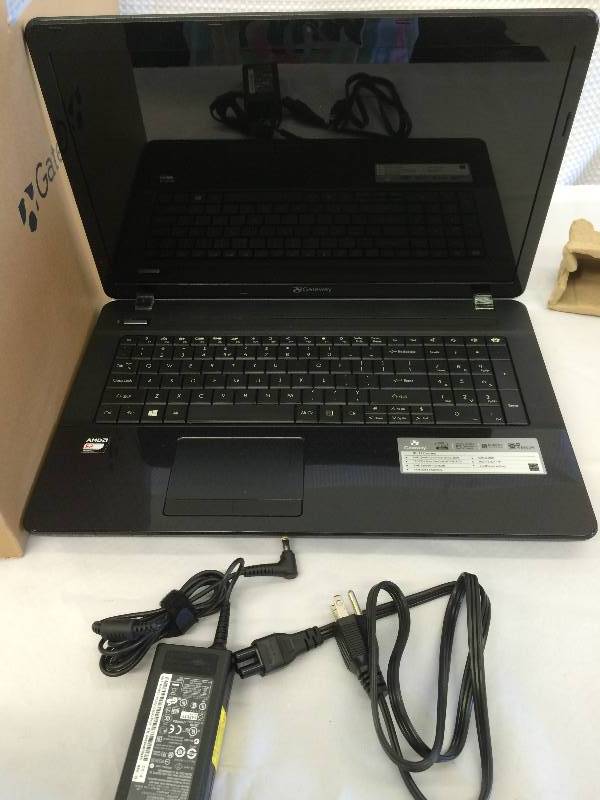 lot 136 image: Gateway NE Series Laptop Computer With 17.3 Screen & AMD E2 Processor, NE72224u