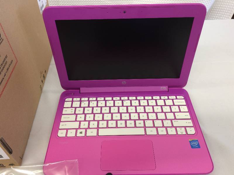 lot 137 image: HP - Stream 11.6 Laptop - Intel Celeron - 2GB Memory - 32GB Flash Storage -