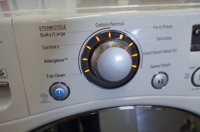lot 6 image: LG Washer - Model # (WM3570HWA)