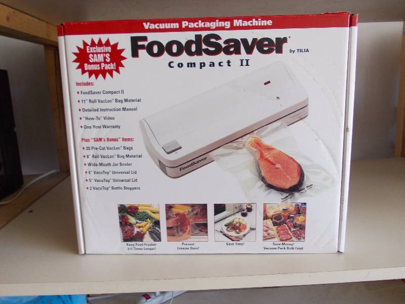 how to use foodsaver compact ii