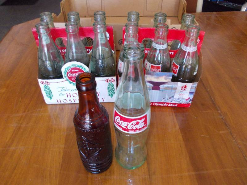 lot 44 image: Collectible Coca-Cola Bottles