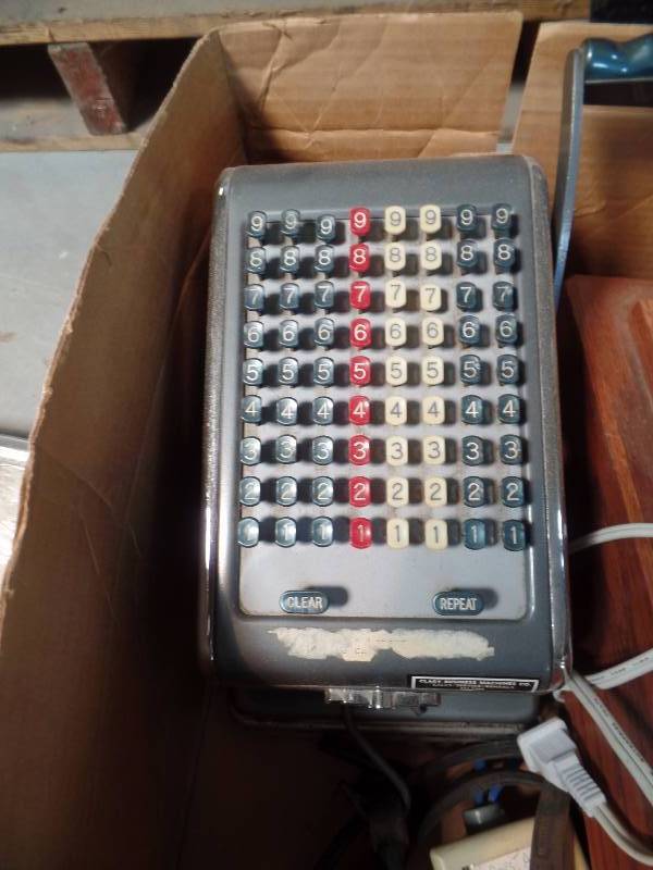 Vintage Counting Machine