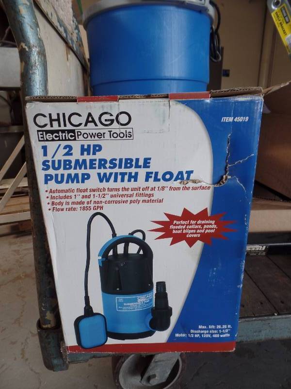 Submersible Pump w Float