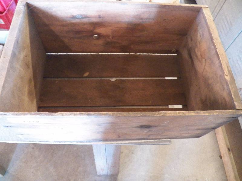 Wood Box tools staples soldering gun clamps etc