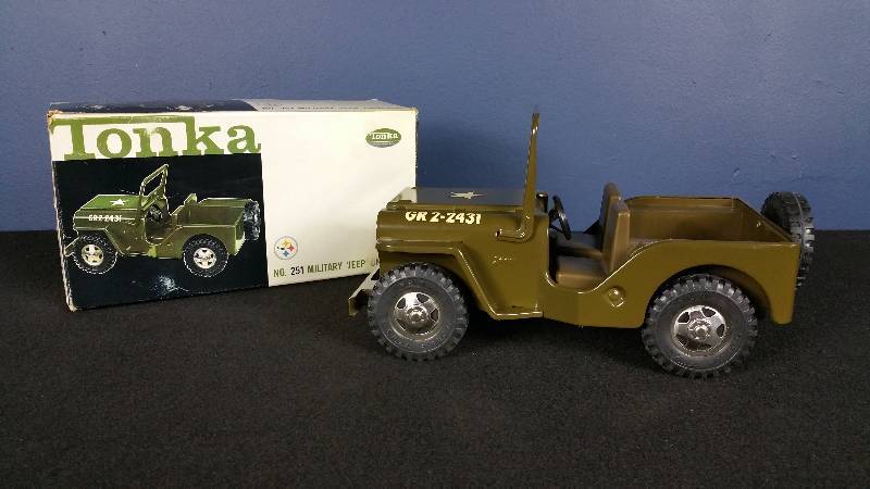 1962 Tonka Military Jeep - New In Box
