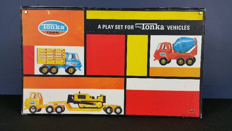 Vintage Tonka Town Play Set by Ideal Toy Corp