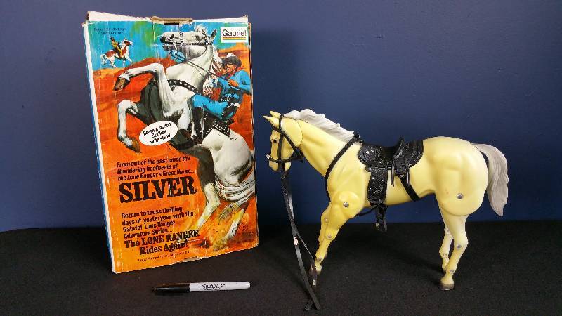 1973 Gabriel Lone Ranger Silver in Box