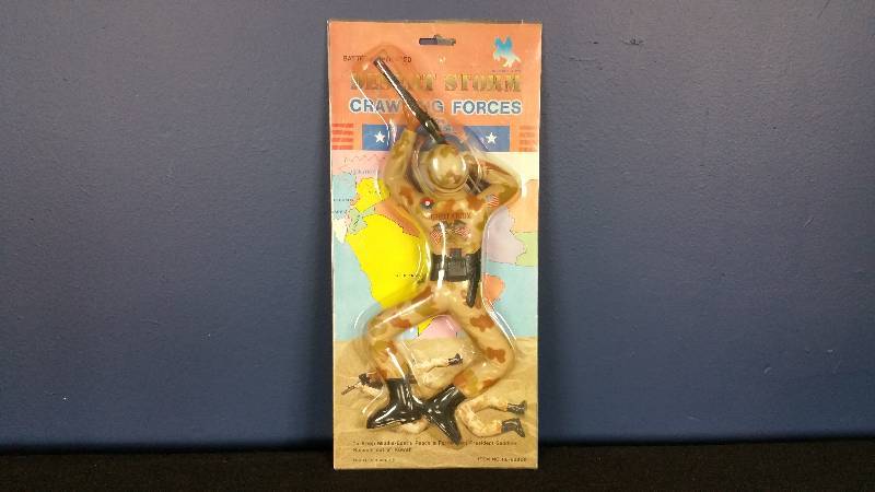 1987 Desert Storm Crawling Forces - Battery Operated - New