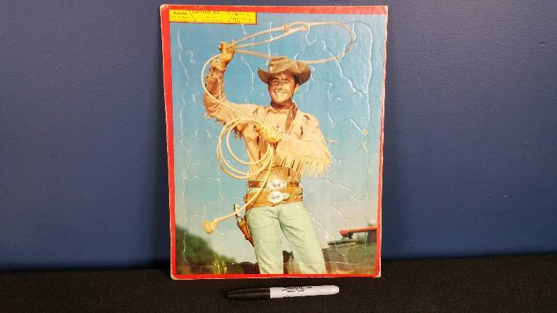 1956 Buffalo Bill Jr. Built-Rite Puzzle