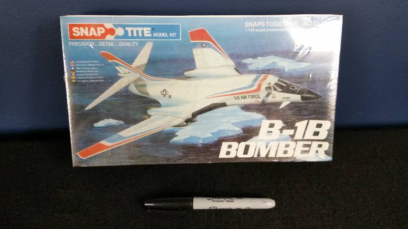 Monogram Snap-Tite B-1B Bomber Model - Sealed