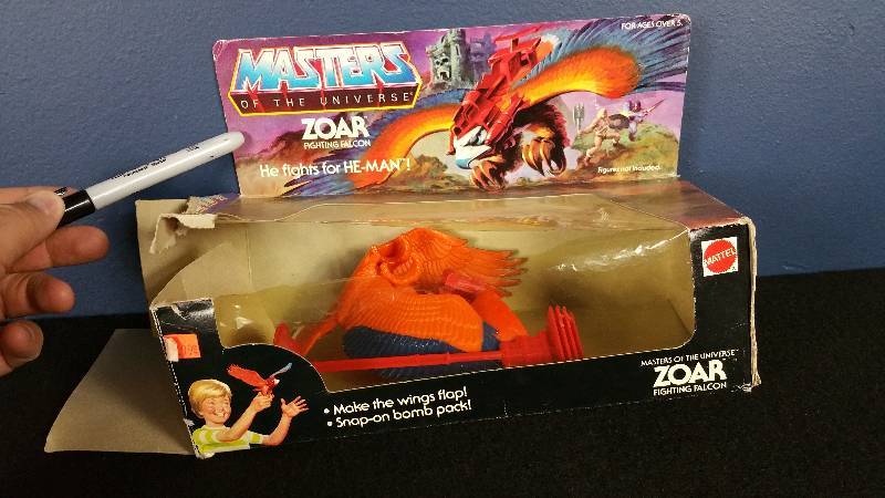 1982 He-Man Zoar Toy w Box