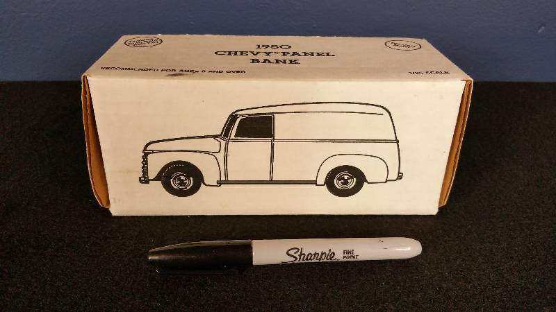 1980 Ertl 1950 Chevy Panel Bank in Box
