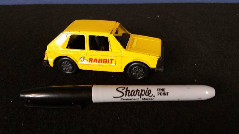 Vintage Tootsietoy Volkswagen Rabbit Car