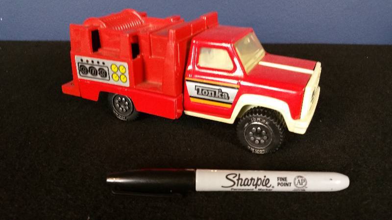 Vintage Tonka Firetruck w Original Stickers