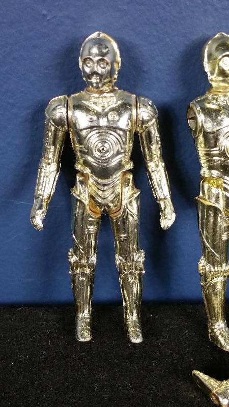 Lot of (2) 1977 C3PO