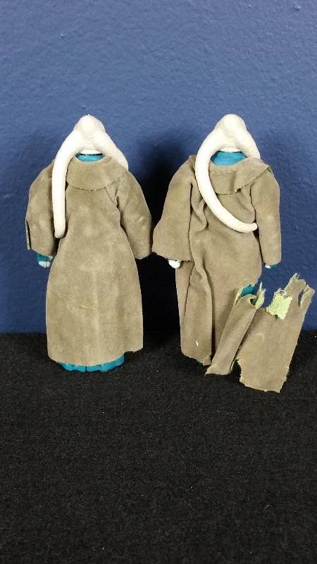 Lot of (2) Bib Fortuna Action Figures