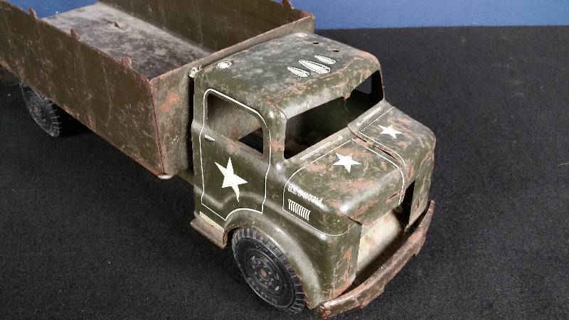 Vintage Marx Lumar Army Transport Truck