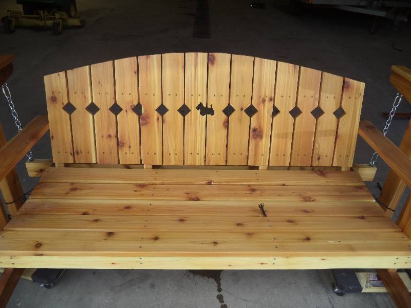 Custom Built porch swing