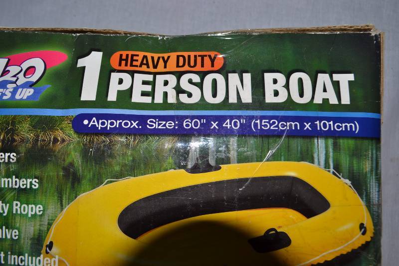 H20 One Person Inflatable Boat
