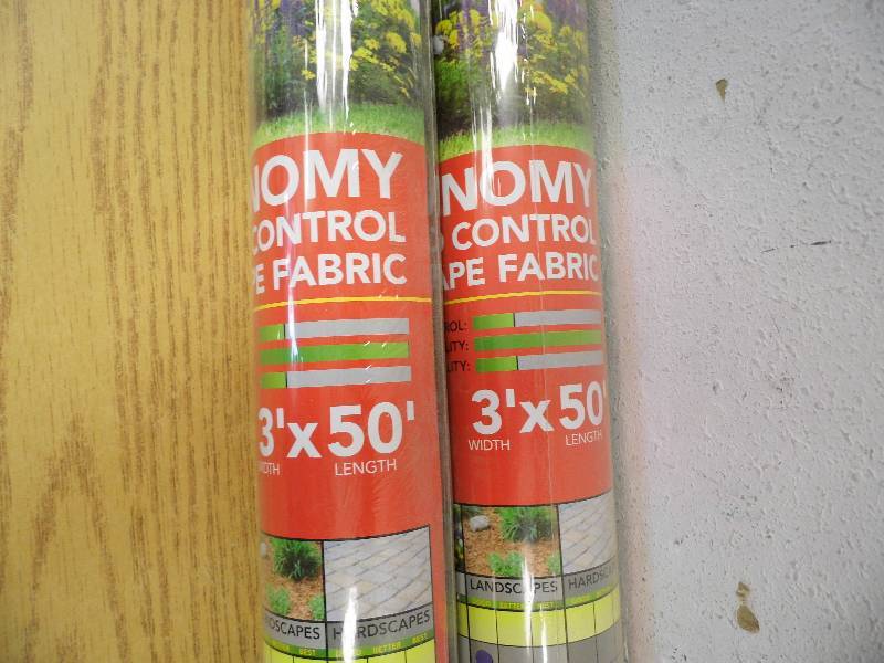 2 Rolls of Landscape Fabric