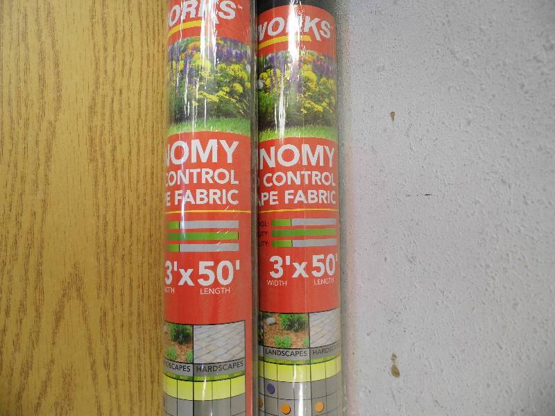 2 Rolls of Landscape Fabric
