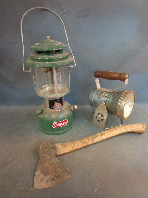 Coleman Lantern, Star Flasher, Axe