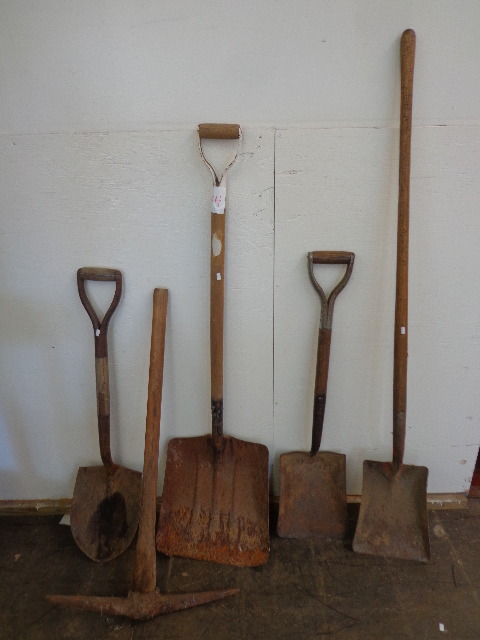 Shovels and Pick Axe